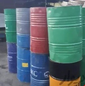 بشکه دو طرف بسته رنگی ۲۲۰ لیتری 