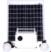 سیستم برق خورشیدی ۲۰ وات مدل SCPK -20 ظرفیت ۹۰ وات ساعت  - ارسال رایگان 