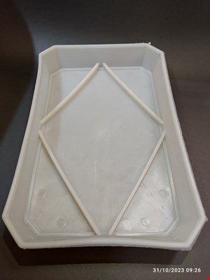 بشقاب شربت خوری سفید   